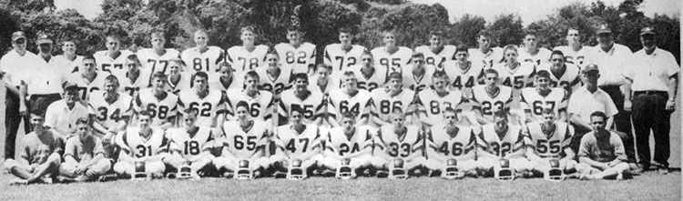 1962 St. Aloysius Varsity Football Team
